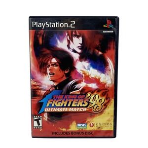 The King of Fighters 98 Ultimate Match PS2 PlayStation 2 Complete CIB